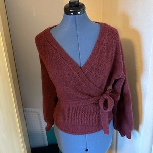 Gianni Bini New Maroon Sweater